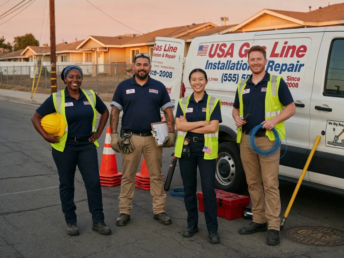 Gas Line Installation company in Orangeville, IL
